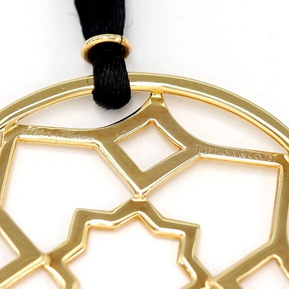 Tiffany & Co. Medium Zellige Marrakesh Necklace 21" 18k Yellow Gold Auth w/Bag - Picture 5 of 6